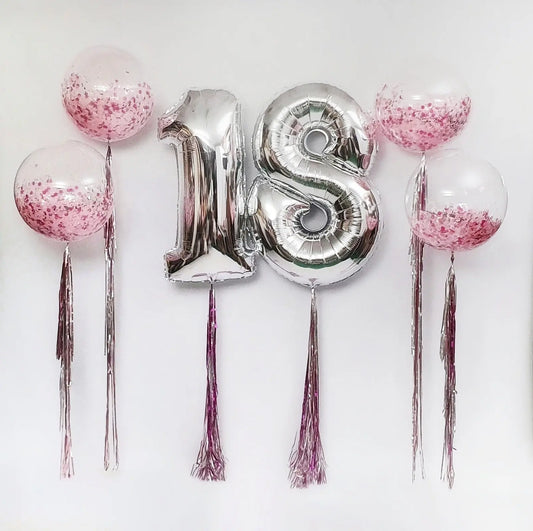 Balloon Kit Pink Dots - Parada Obligada