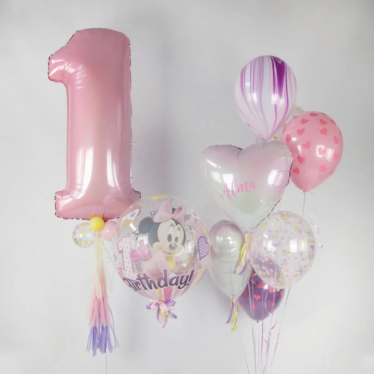 Balloon Kit Minnie Mi Primer Añito - Parada Obligada