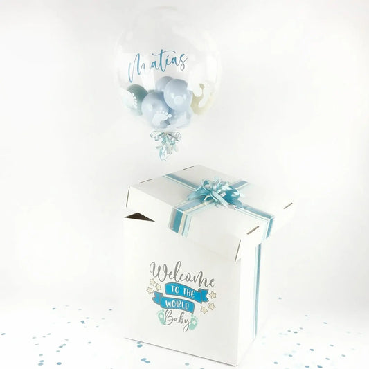 BoxDeluxe Welcome Baby Blue - Parada Obligada