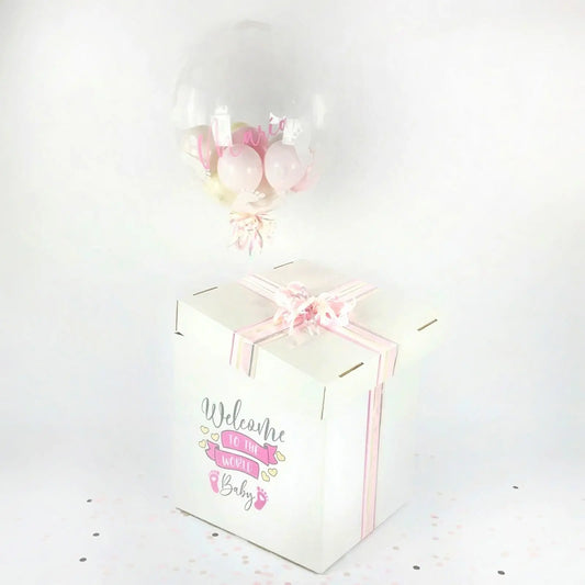 BoxDeluxe Welcome Baby Pink - Parada Obligada