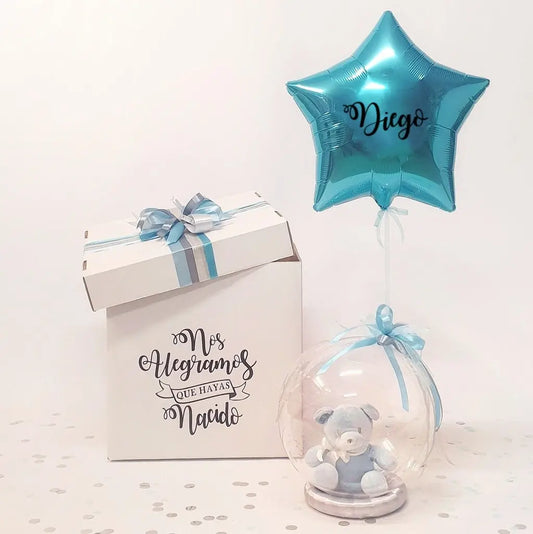 BalloonBox Bubble Blue - Parada Obligada