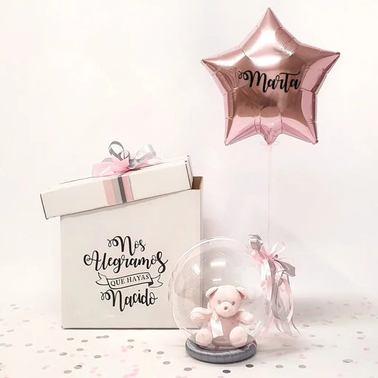 BalloonBox Bubble Pink - Parada Obligada