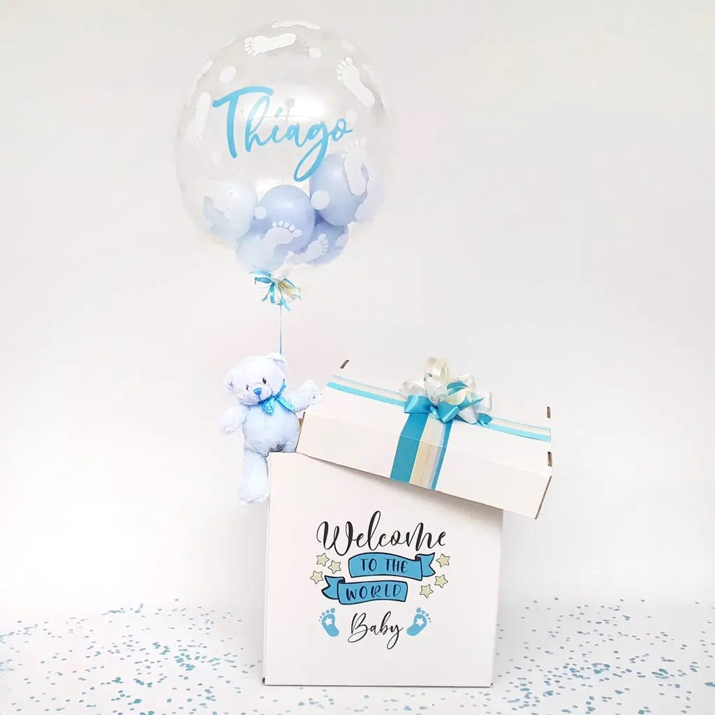 Balloonbox Teddy Blue - Parada Obligada