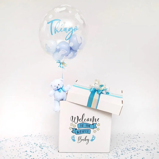 Balloonbox Teddy Blue - Parada Obligada